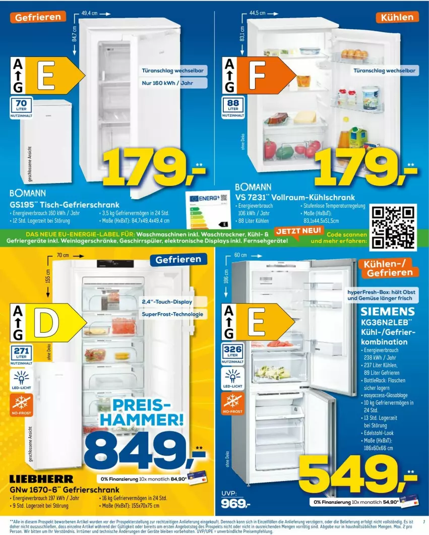 Aktueller Prospekt Euronics - Prospekte - von 07.09 bis 14.09.2022 - strona 7 - produkty: türanschlag wechselbar