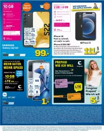 Gazetka promocyjna Euronics - Prospekte - Gazetka - ważna od 14.09 do 14.09.2022 - strona 4 - produkty: Apple, bier, bio, congstar, decke, ente, iphone, IPhone 12, kamera, ring, sim, Ti