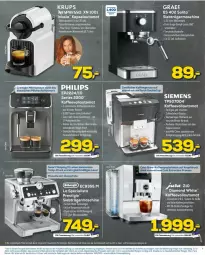 Gazetka promocyjna Euronics - Prospekte - Gazetka - ważna od 14.09 do 14.09.2022 - strona 9 - produkty: aeg, auto, cin, decke, Deckel, eier, elle, Germ, kaffee, kaffeegenuss, kaffeespezialitäten, nuss, siemens, Spezi, Ti, wasser, wassertank