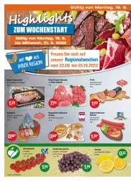Gazetka promocyjna Vmarkt - V-Markt - Gazetka - ważna od 21.09 do 21.09.2022 - strona 22 - produkty: auer, braten, brot, buch, eier, gin, gulasch, Hausmacher, Holz, jagdwurst, kabanos, kirsch, leberwurst, mac, presssack, pute, Rauch, rind, rinder, ring, sac, Schal, Schale, Ti, tomate, tomaten, trauben, wurst, zitrone, zitronen