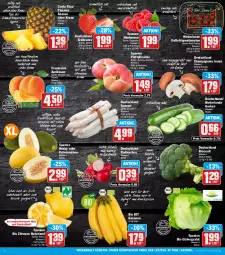 Gazetka promocyjna Aez - Prospekte - Gazetka - ważna od 11.06 do 11.06.2022 - strona 2 - produkty: ananas, aprikose, aprikosen, banane, bananen, Bau, beere, beeren, bio, bio hit, braun, broccoli, champignon, champignons, champignons braun, dessert, eis, eisbergsalat, elle, erdbeere, erdbeeren, fleisch, frucht, fruchtfleisch, gurke, gurken, himbeer, himbeere, himbeeren, honig, joghur, joghurt, krone, LG, mac, melone, natur, naturland, nudel, Nudelgericht, nuss, obst, pfirsich, pfirsiche, plattpfirsiche, quark, radieschen, reis, Ria, rispentomaten, saft, salat, salate, sapphire, Schal, Schale, schinken, shake, spargel, Stier, Ti, tisch, tomate, tomaten, vorspeise, zitrone, zitronen, ZTE, zucker