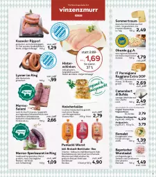 Gazetka promocyjna Aez - Prospekte - Gazetka - ważna od 11.06 do 11.06.2022 - strona 5 - produkty: antipasti, asti, basilikum, brot, buch, burger, camembert, deutscher schnittkäse, di bufala, eier, eiersalat, eis, Feigen, fleisch, frucht, Germ, gin, hinterschinken, hofgut, Holz, HP, Käse, kasseler, kirsch, leberwurst, lyoner, mac, marinade, Meister, milch, obazda, paprika, parmigiano, parmigiano reggiano, regensburger, reggiano, rezept, ring, salami, salat, sauce, schinken, schnittkäse, schwein, schweine, senf, Speck, Spezi, Ti, uhr, weichkäse, wein, weine, wurst, Yo, zwiebel, zwiebeln