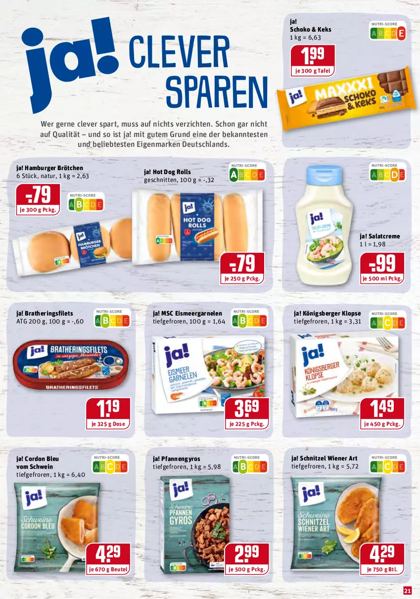 Aktueller Prospekt Rewe - Prospekte - von 27.09 bis 03.10.2021 - strona 21