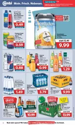 Gazetka promocyjna Combi - Prospekte - Gazetka - ważna od 30.04 do 30.04.2022 - strona 18 - produkty: Alwa, angebot, angebote, ball, discount, drink, eis, elle, energy drink, flasche, granini, grapefruit, heineken, krombache, krombacher, mineralwasser, Paula, paulaner, pils, pilsener, red bull, reis, säfte, Spezi, Sport, Ti, veltins, veltins pilsener, Vivaris, wasser