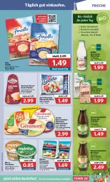 Gazetka promocyjna Combi - Prospekte - Gazetka - ważna od 30.04 do 30.04.2022 - strona 9 - produkty: arla, Becher, beutel, bio, drink, elle, finello, flasche, fol epi, friesischer hirtenkäse, frischkäse, grana, grana padano, hafer, Haferdrink, hirtenkäse, Käse, käsescheiben, mac, milch, miree, mozzarella, mozzarella rolle, natur, padano, Rana, rel, sahne, Ti, vollmilch, zott, zottarella