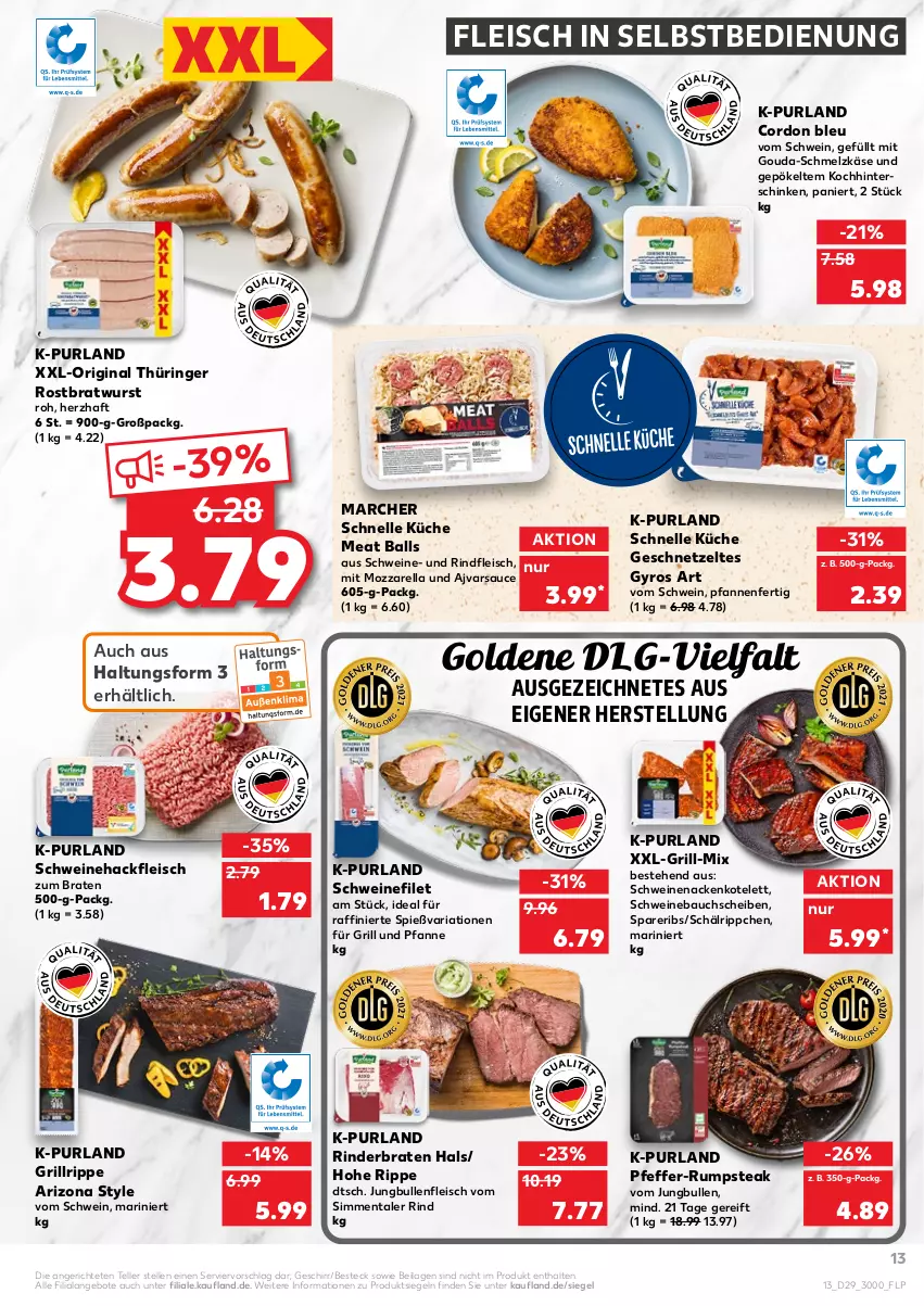 Aktueller Prospekt Kaufland - von 22.07 bis 28.07.2021 - strona 13