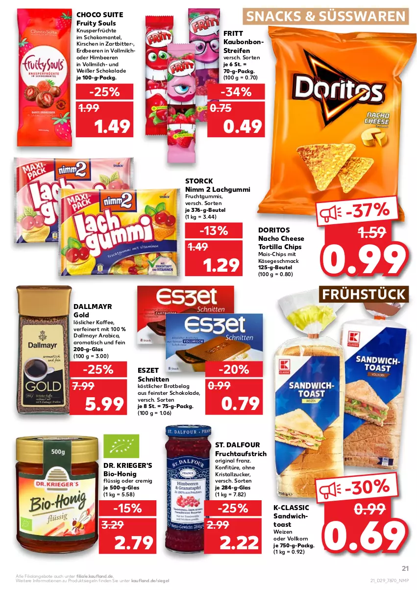 Aktueller Prospekt Kaufland - von 22.07 bis 28.07.2021 - strona 21