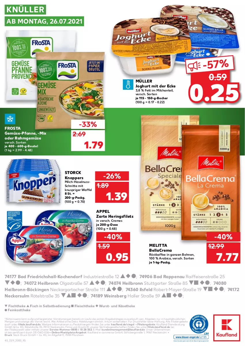 Aktueller Prospekt Kaufland - von 22.07 bis 28.07.2021 - strona 40