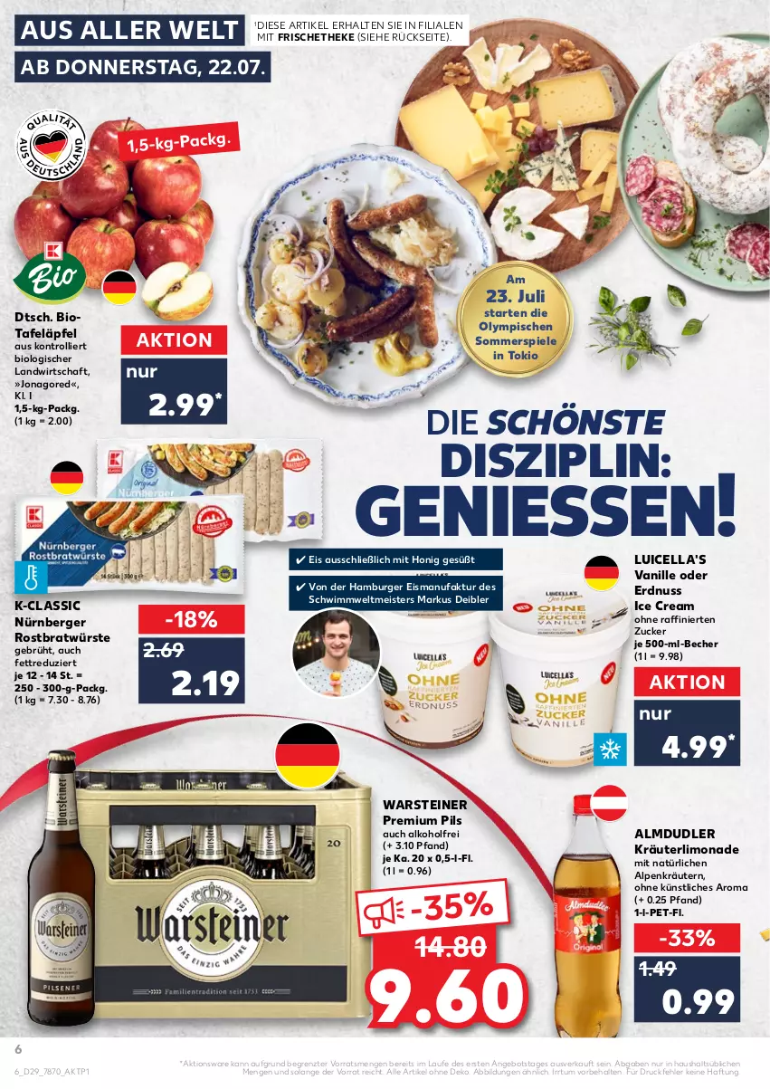 Aktueller Prospekt Kaufland - von 22.07 bis 28.07.2021 - strona 6