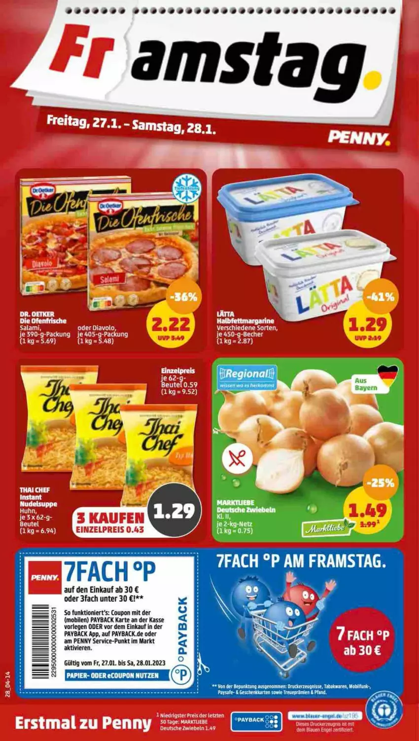 Aktueller Prospekt Penny - Prospekte - von 23.01 bis 28.01.2023 - strona 28 - produkty: coupon, drucker, HP, kerze, payback, tee, Ti