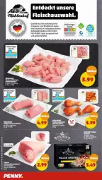 Gazetka promocyjna Penny - Prospekte - Gazetka - ważna od 28.01 do 28.01.2023 - strona 4 - produkty: eis, ente, fleisch, Geflügel, geflügelprodukte sind mit dem, pute, rind, rindfleisch, rouladen, schwein, schweine, Ti, wein, weine