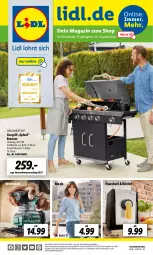 Gazetka promocyjna Lidl - Aktuelle Onlineshop-Highlights - Gazetka - ważna od 30.09 do 30.09.2022 - strona 1 - produkty: eis, erde, gasgrill, grill, grillfläche, küche, magazin, Meister, Mode, ndk, Rauch, Ti
