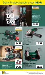 Gazetka promocyjna Lidl - Aktuelle Onlineshop-Highlights - Gazetka - ważna od 30.09 do 30.09.2022 - strona 4 - produkty: Bandschleifer, eis, ndk, Parkside, Ti, Winkelschleifer, ZTE