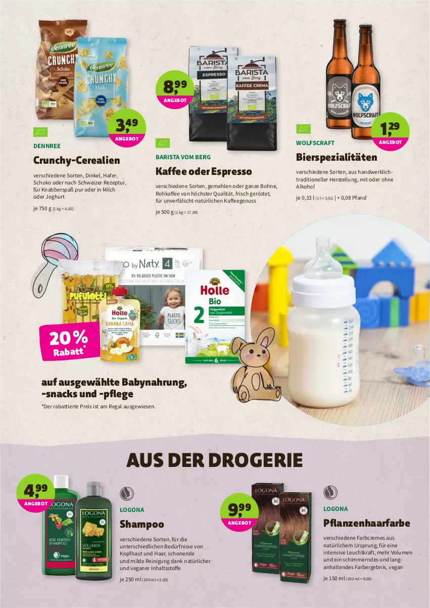 Aktueller Prospekt Denns Biomarkt - Prospekte - von 04.08 bis 17.08.2021 - strona 7