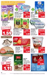 Gazetka promocyjna Kaufland - Gazetka - ważna od 29.06 do 29.06.2022 - strona 22 - produkty: angebot, aufstrich, Becher, brot, cheddar, creme, doppelrahmstufe, eis, exquisa, feta, fitline, flakes, frischkäse, frischkäsezubereitung, frucht, fruchtaufstrich, gin, kaffee, Käse, kerrygold, korn, Körniger Frischkäse, lieken, melitta, milch, nuss, nuss-nougat-creme, nusspli, philadelphia, pizza, ring, String, Ti, urkorn, weichkäse, weidemilch, zentis, ZTE, zucker