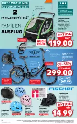 Gazetka promocyjna Kaufland - Gazetka - ważna od 29.06 do 29.06.2022 - strona 34 - produkty: angebot, angebote, Anhänger, beleuchtung, Bona, erde, Fahrrad, fahrradhelm, fisch, fische, Fischer, fliegengitter, Kette, Kinder, Kinderwagen, Klapprad, Liege, nexus, Regenschutz, ring, rücklicht, rücktrittbremse, sattel, Schal, Schale, shimano, Ti, ZTE