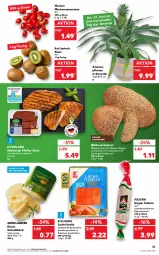 Gazetka promocyjna Kaufland - Gazetka - ważna od 29.06 do 29.06.2022 - strona 37 - produkty: ananas, angebot, angebote, backwaren, blume, blumen, brot, eimer, eis, elle, forelle, frische backwaren, grünländer, hüftsteak, Käse, kiwi, korn, Kornbrot, lachs, Meister, nuss, pfeffer, pflanze, purland, rel, Romatomaten, salami, salz, schnitten, schnittkäse, schwein, sonnenblume, sonnenblumen, Sonnenblumenkerne, sonnenblumenkernen, steak, Ti, tisch, tomate, tomaten, topf, topf ø 12 cm, wein, weltmeisterbrot