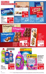Gazetka promocyjna Kaufland - Gazetka - ważna od 29.06 do 29.06.2022 - strona 4 - produkty: angebot, beutel, Cap, creme, Doppelkekse, eis, kakao, keks, kekse, Kinder, kitkat, lindt, lion, milch, nestlé, oreo, pril, schogetten, schoko, schokolade, schokoladen, smarties, spülmittel, Ti, vanille, waschmittel, Weisser Riese, ZTE