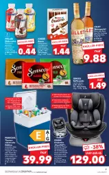 Gazetka promocyjna Kaufland - Gazetka - ważna od 29.06 do 29.06.2022 - strona 7 - produkty: angebot, angebote, aperitif, decke, Deckel, eis, flasche, frucht, getränk, getränke, kaffee, kaffeepads, Kinder, kinder bueno, Kindersitz, kopfstütze, kühlbox, lillet, milch, milchmischgetränke, Müller, müllermilch, riegel, Schal, Schale, schoko, schokoriegel, senseo, Ti, tragegriff, wein