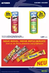 Gazetka promocyjna Metro - Wochen-Angebote Händler - Gazetka - ważna od 18.10 do 18.10.2025 - strona 3 - produkty: angebot, auto, beutel, duplo, eis, ferrero, hanuta, Kinder, kinder riegel, LG, Metro, metro gastro, natur, natura, pringles, reis, riegel, ring, Ti, tiefpreis, tisch