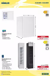Gazetka promocyjna Metro - Wochen-Angebote Händler - Gazetka - ważna od 18.10 do 18.10.2025 - strona 5 - produkty: Alwa, angebot, auer, beleuchtung, drink, durstlöscher, eis, eistee, flasche, gefrierschrank, gerolsteine, gerolsteiner, getränk, getränke, Glastür, kühlschrank, Metro, metro gastro, mineralwasser, Palette, reis, Schrank, steiner, tee, Ti, tisch, vita, wasser