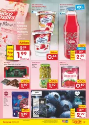 Gazetka promocyjna Netto Marken-Discount - Filial-Angebote - Gazetka - ważna od 12.08 do 12.08.2023 - strona 21 - produkty: after eight, angebot, beere, beeren, bestpreis, choco crossies, cranberries, crossies, direktsaft, eis, erdbeere, erdbeeren, heidelbeere, heidelbeeren, joghur, joghurt, reis, saft, sahne, Sahnejoghurt, Stachelbeeren, Ti, Wild, zott, ZTE, zucker