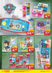 Gazetka promocyjna Netto Marken-Discount - Filial-Angebote - Gazetka - ważna od 12.08 do 12.08.2023 - strona 26 - produkty: brot, Brotdose, buch, eis, flasche, Kinder, Kinderbuch, LG, ndk, Plüsch, pritt, reis, Spiele, stifte, Ti, trinkflasche