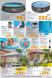 Gazetka promocyjna  - Gazetka - ważna od 20.07 do 20.07.2024 - strona 5 - produkty: akku, aust, ball, Bank, Behälter, bürste, bürsten, eis, ente, pavillon, pool, Reinigung, reis, Ria, ring, rum, rwe, schlauch, schläuche, steel pro, tee, Teleskop, Ti, uv-schutz, wasser, ZTE