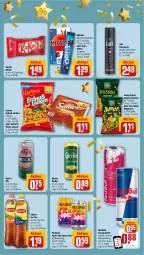 Gazetka promocyjna Rewe - Prospekte - Gazetka - ważna od 07.10 do 07.10.2023 - strona 7 - produkty: cashmere, coupon, drink, eis, energy drink, Frit-Sticks, funny-frisch, gin, gösser, haarspray, ice tea, keks, kekse, kitkat, lipton, lipton ice tea, lorenz, mikado, milch, nestlé, oreo, paprika, Paula, paulaner, pils, radler, red bull, reis, saltletts, schoko, schokolade, Spezi, Taft, Ti