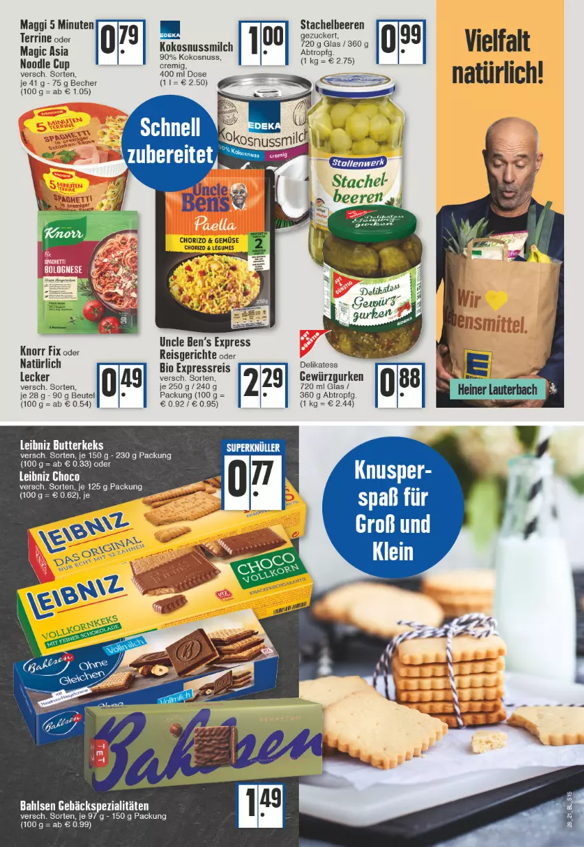 Aktueller Prospekt Edeka - Angebote der Woche - von 12.07 bis 17.07.2021 - strona 15