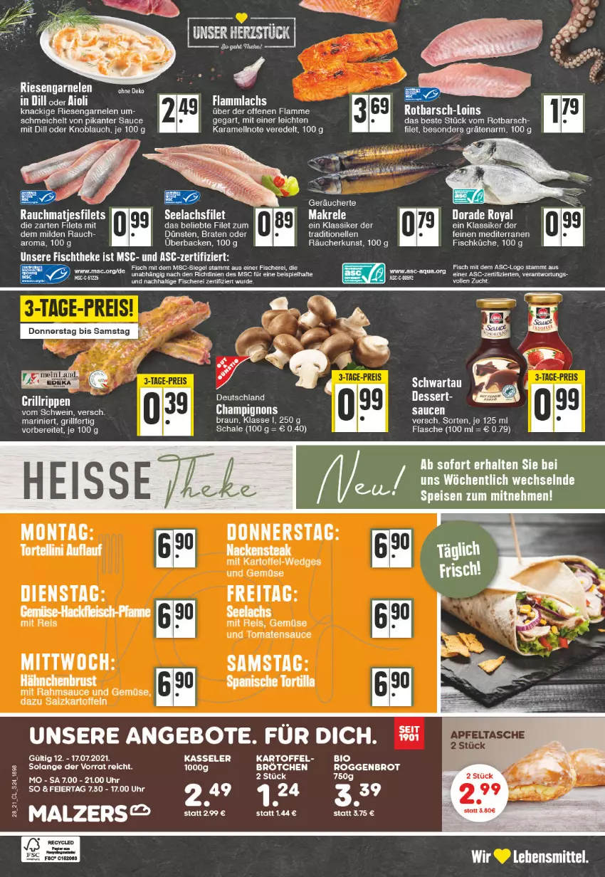 Aktueller Prospekt Edeka - Angebote der Woche - von 12.07 bis 17.07.2021 - strona 24