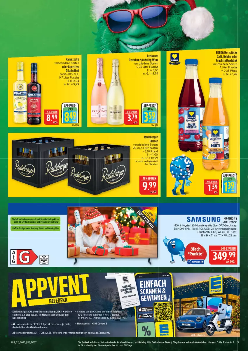 Aktueller Prospekt Marktkauf - Prospekt - von 21.12 bis 27.12.2025 - strona 3 - produkty: auer, deka, E-Roller, eis, kirsch, kirsche, reis, Roller, tee, Ti, uhd, UHD-TV, usb