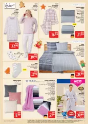 Gazetka promocyjna Marktkauf - Prospekt - Gazetka - ważna od 27.12 do 27.12.2025 - strona 43 - produkty: aldi, Bad, Bademantel, Bau, baumwolle, bett, bettwäsche, cashmere, dekokissen, duschtuch, eis, gästetuch, handtuch, hemd, kissen, kissenhülle, Kuschelsocken, Mantel, Nachthemd, Pyjama, reis, schuhe, socken, spannbettlaken, Sport, Ti, tuc, waschhandschuh, wolle
