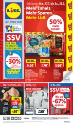 Gazetka promocyjna Lidl - Aktionsprospekt - Gazetka - ważna od 22.07 do 22.07.2023 - strona 1 - produkty: angebot, angebote, auer, Bad, Bau, Bauer, bio, Bona, brot, chicken wings, coupon, eis, garnelen, hirtenkäse, Käse, Milbona, prawns, reis, schuhe, Ti, wasser