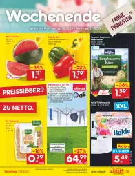 Gazetka promocyjna Netto Marken-Discount - Filial-Angebote - Gazetka - ważna od 27.05 do 27.05.2023 - strona 35 - produkty: angebot, auer, Bad, Bau, Bauer, bergader, bestpreis, bio, bügel, eis, hakle, hakle toilettenpapier, Käse, käsescheiben, kleid, kleider, kleiderbügel, leine, melone, papier, paprika, paprika mix, reis, reiss, schutzhülle, teigwaren, Ti, toilettenpapier, wäschespinne, wasser, wassermelone, ZTE