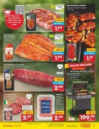 Gazetka promocyjna Netto Marken-Discount - Filial-Angebote - Gazetka - ważna od 27.05 do 27.05.2023 - strona 9 - produkty: angebot, bestpreis, bio, bratwurst, burger, butter, eis, entrecôte, fleisch, gasgrill, gewürz, gin, grill, hamburger, kräuter, kräuterbutter, lachs, lamm, lammlachse, marinade, minutenschnitzel, reis, rind, rinder, rindfleisch, salsiccia, schnitzel, steak, steaks, Ti, wurst, wurst in selbstbedienung, ZTE