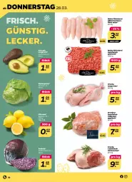 Gazetka promocyjna Netto - Woche 13 - Gazetka - ważna od 30.03 do 30.03.2024 - strona 28 - produkty: avocado, braten, eis, eisbergsalat, ente, filet, filets, fleisch, Fleischerei, hackfleisch, hackfleisch gemischt, lamm, lammkeule, natur, rollbraten, rotkohl, salat, Schere, Ti, zitrone, zitronen