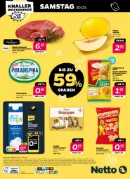 Gazetka promocyjna Netto - Woche 13 - Gazetka - ważna od 30.03 do 30.03.2024 - strona 32 - produkty: alle artikel ohne dekoration, angebot, braten, brötchen, coppenrath, coupon, dekoration, eis, elle, fleisch, Fleischerei, Goldstücke, honig, honigmelone, KnabberSnack, melone, milch, philadelphia, pom-bär, reis, saro, sarotti, Schere, schwein, schweine, schweinenacken, snack, Ti, wein, weine, weizenbrötchen