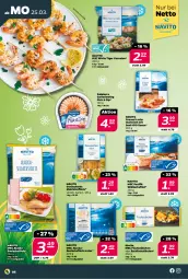 Gazetka promocyjna Netto - Woche 13 - Gazetka - ważna od 30.03 do 30.03.2024 - strona 8 - produkty: backfisch, dip, filet, filets, fisch, fischstäbchen, garnelen, Graved Lachs, lachs, lachsfilet, lachsfilets, Makrele, Makrelenfilets, natur, rel, ring, sauce, seelachsfilet, senf, Ti, Wild, wildlachs