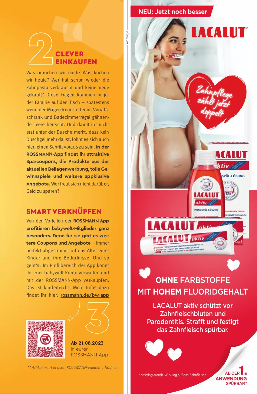 Aktueller Prospekt Rossmann - Prospekte - von 01.05 bis 31.08.2023 - strona 43 - produkty: angebot, angebote, Bad, coupon, coupons, dusche, duschgel, elle, Heu, ilag, Kinder, pasta, Rauch, regal, Schrank, Spiele, Ti, Tiere, tisch, vorratsschrank, zahnpasta