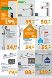 Gazetka promocyjna  - Gazetka - ważna od 14.09 do 14.09.2024 - strona 14 - produkty: armatur, armaturen, brause, brauseschlauch, Duschsäule, eis, Elektro, elle, handbrause, latte, Mett, Ria, schlauch, teller, thermostat, Ti, tisch, Wanne, waschtisch, waschtischarmatur, wasser