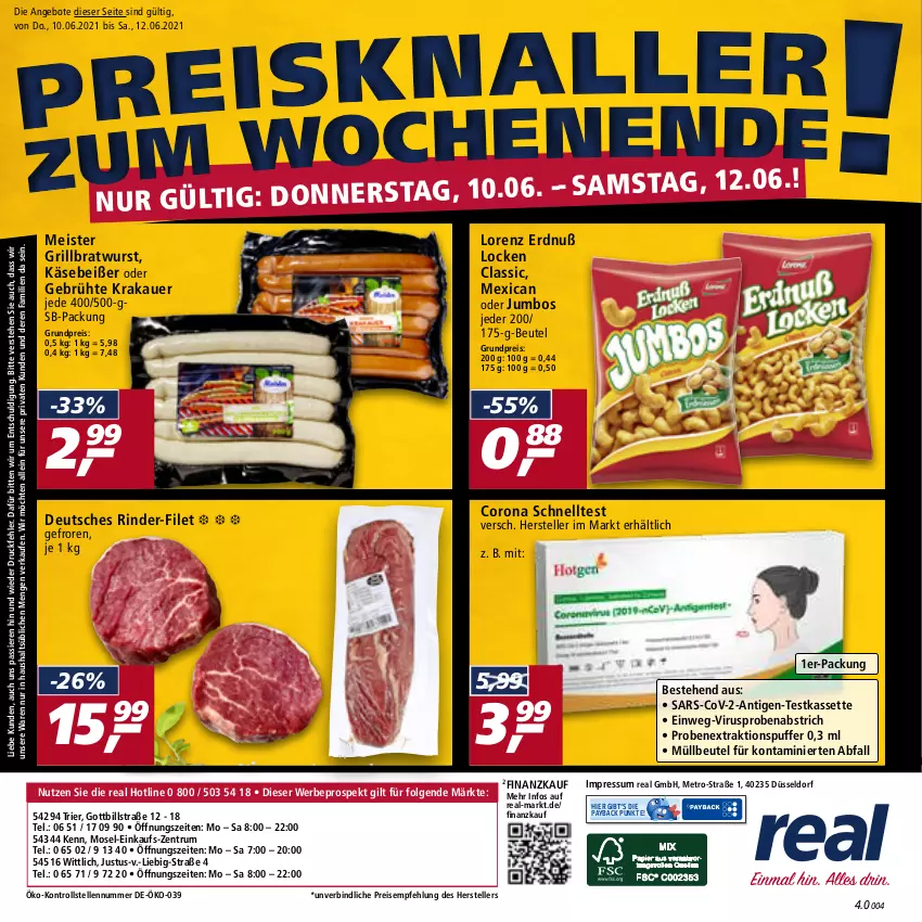 Aktueller Prospekt Real - Real Handzettel - von 07.06 bis 12.06.2021 - strona 48