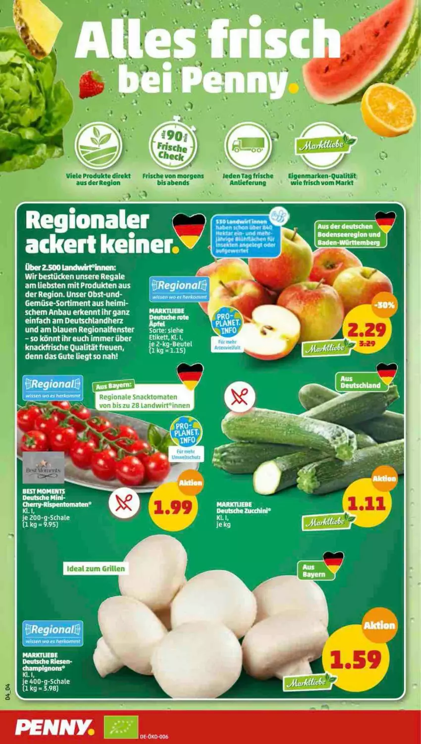 Aktueller Prospekt Penny - Prospekte - von 11.07 bis 16.07.2022 - strona 4 - produkty: Bau, fenster, grill, ideal zum grillen, obst, regal, Schal, Schale, snack, tee, Ti, tomate, tomaten