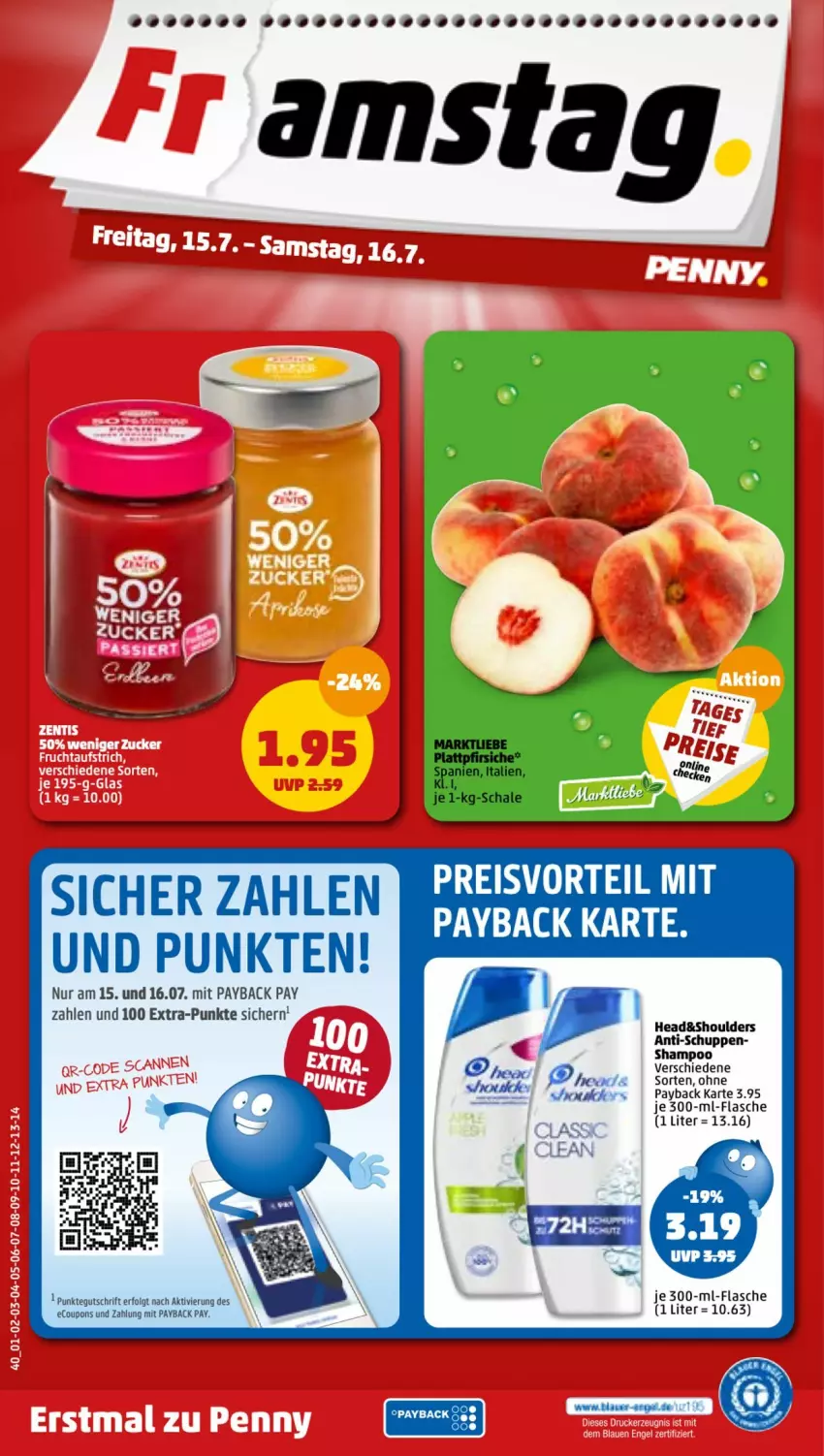 Aktueller Prospekt Penny - Prospekte - von 11.07 bis 16.07.2022 - strona 40 - produkty: coupon, coupons, eis, flasche, LG, payback, preisvorteil, reis, shampoo, tee, Ti