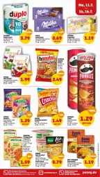 Gazetka promocyjna Penny - Prospekte - Gazetka - ważna od 16.07 do 16.07.2022 - strona 13 - produkty: ACC, Becher, Ben’s Original, beutel, butter, chips, cocos, crunchips, duplo, eis, ferrero, gin, hanuta, Käse, knorr, lorenz, mac, mam, merci, milka, pasta, pasta snack, pringles, reis, ring, sahne, sauce, schoko, schokolade, snack, storck, Surf, Ti, uhr, Yo, yogurette