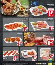 Gazetka promocyjna Edeka - Prospekte - Gazetka - ważna od 16.08 do 16.08.2025 - strona 17 - produkty: Bau, eis, filet, filets, grill, grillfackeln, kotelett, lamm, lammkotelett, lebensmittel, natur, schwein, schweine, schweine-filet, Schweinebauch, spareribs, wein, weine