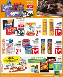 Gazetka promocyjna Edeka - Prospekte - Gazetka - ważna od 16.08 do 16.08.2025 - strona 23 - produkty: beutel, butter, butterkeks, creme, debeukelaer, erdnüsse, ferrero, gewürz, haselnuss, keks, Kinder, kitkat, Kugel, leibniz, lion, mandel, milch, nuss, raffaello, rum, salz, schoko, schoko-bons, smarties, Ti, tortilla, tortillas, ültje, ültje erdnüsse