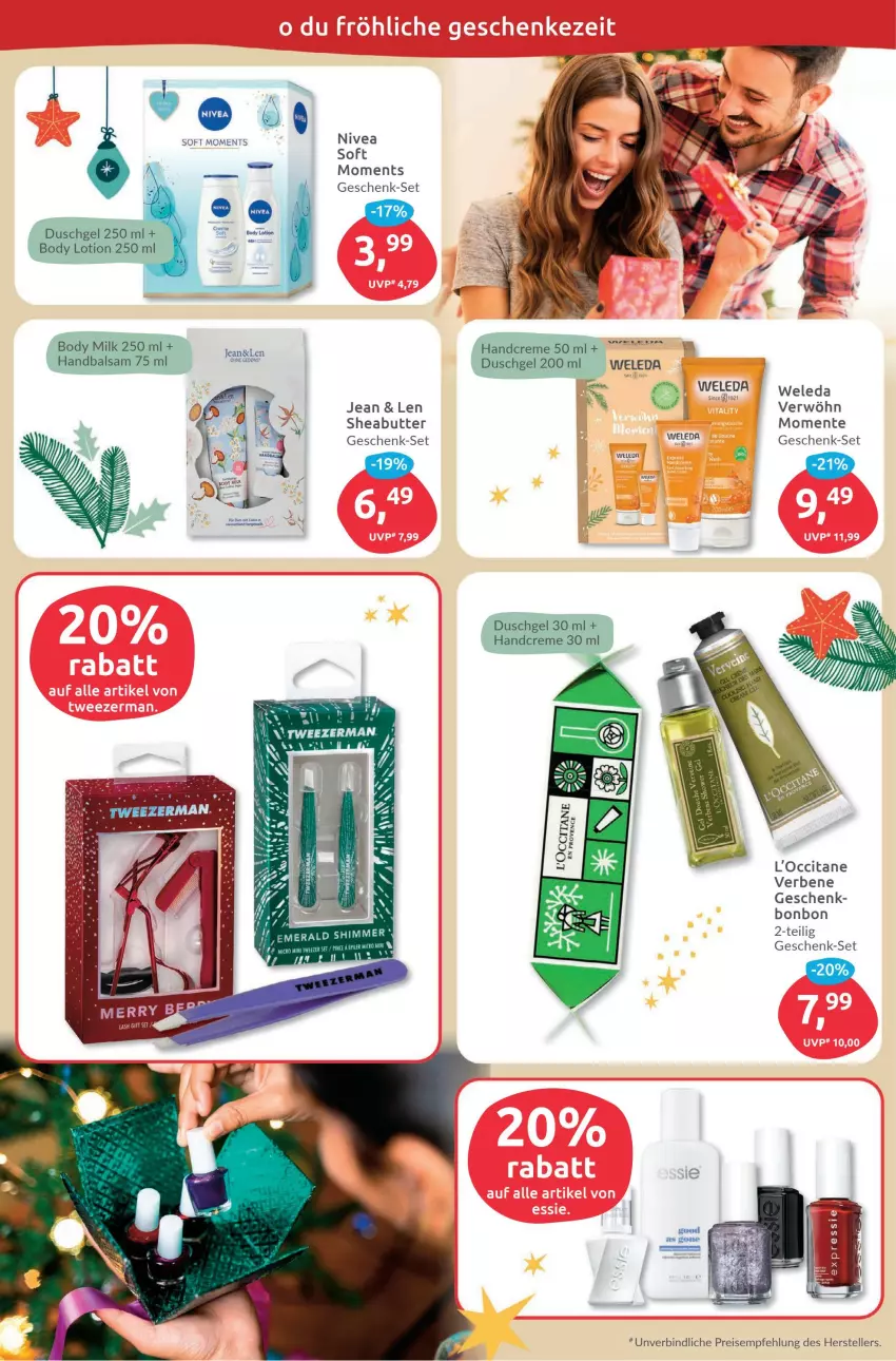 Aktueller Prospekt Budni - Prospekte - von 05.12 bis 10.12.2022 - strona 3 - produkty: balsam, Bank, body, body milk, butter, creme, duschgel, eis, elle, ente, handcreme, nivea, reis, Sheabutter, teller, weleda