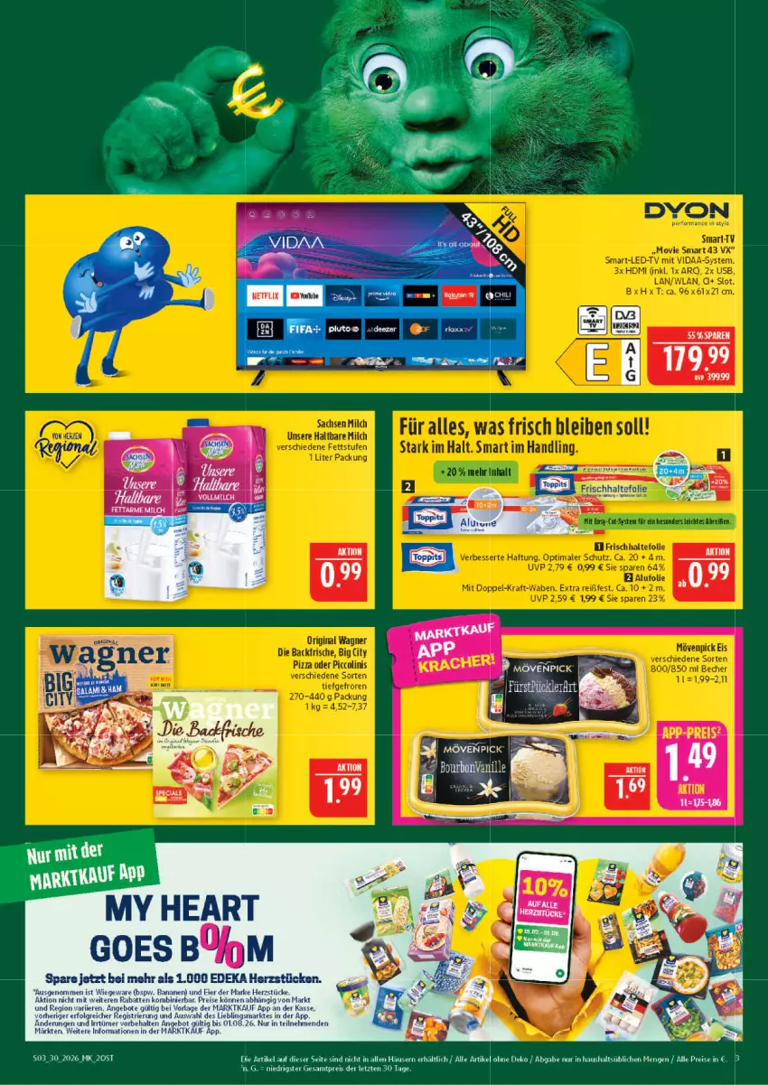 Aktueller Prospekt Marktkauf - Prospekt - von 19.07 bis 25.07.2026 - strona 3 - produkty: eis, reis, Ti