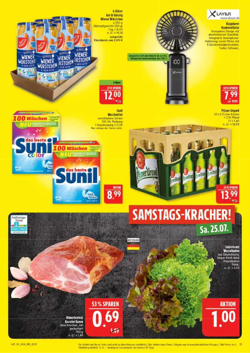 Aktueller Prospekt Marktkauf - Prospekt - von 19.07 bis 25.07.2026 - strona 43 - produkty: kasseler, Ti